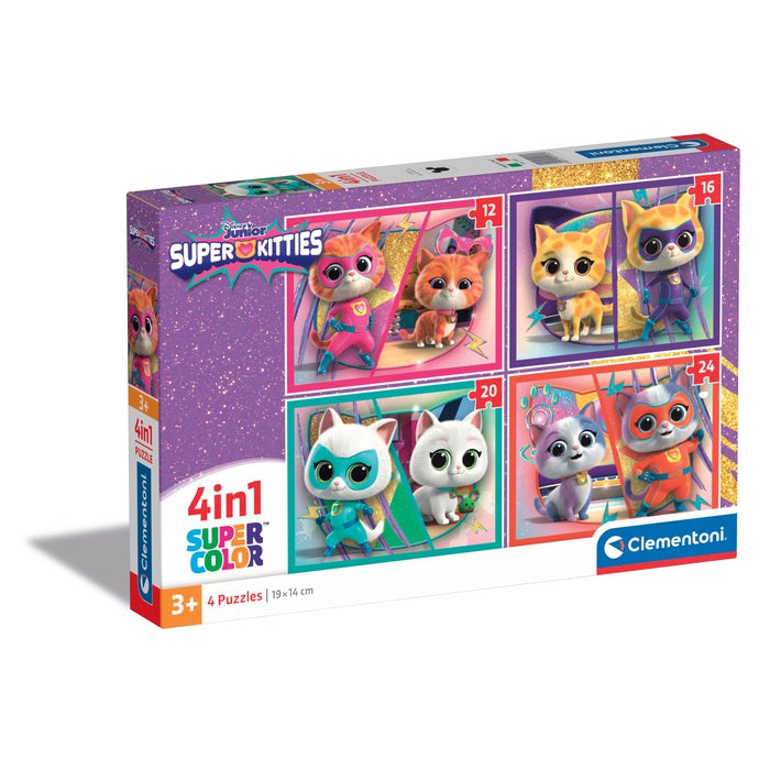 Disney Super Kitties - 1x12 + 1x16 + 1x20 + 1x24 pièces