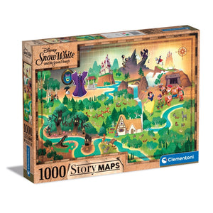 Story Maps - Disney Snow White - 1000 pièces