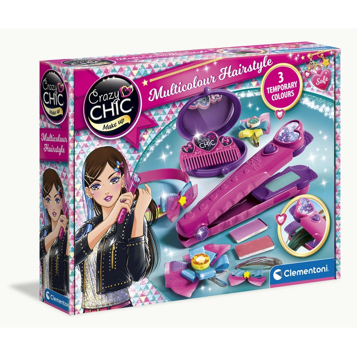 Cheveux multicolores