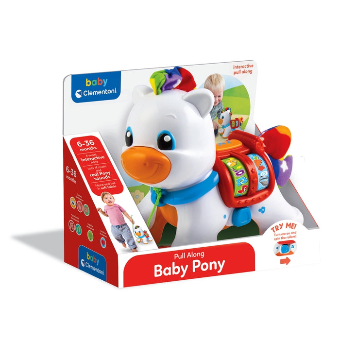 CLEMENTONI BABY Poney interactif à tirer dès 6 mois