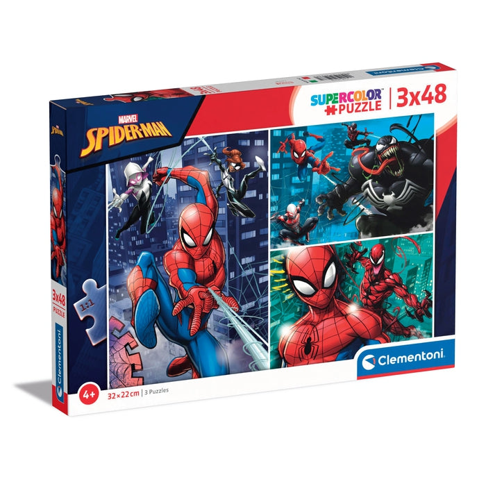 Marvel Spider-Man - 3x48 pièces