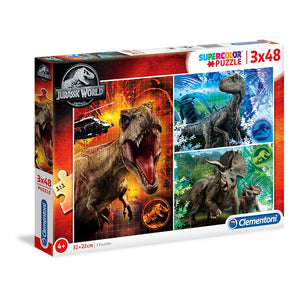 Jurassic World - 3x48 pièces