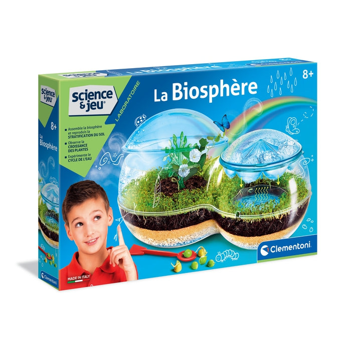 Clementoni Lab Super Laboratory avec 50 expériences scientifiques, microscope pour enfants, microscope optique et électronique 1200X, jeu scientifique Clementoni Lab Super Laboratory avec 50 expériences scientifiques, microscope pour enfants, microscope optique et électronique 1200X, jeu scientifique