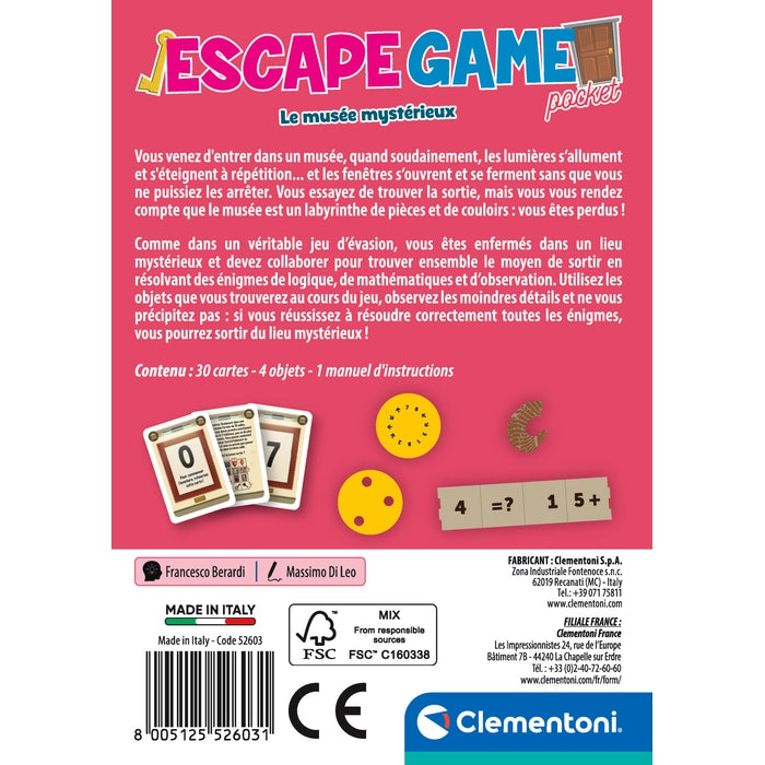 Escape Game - Le musée mystérieux